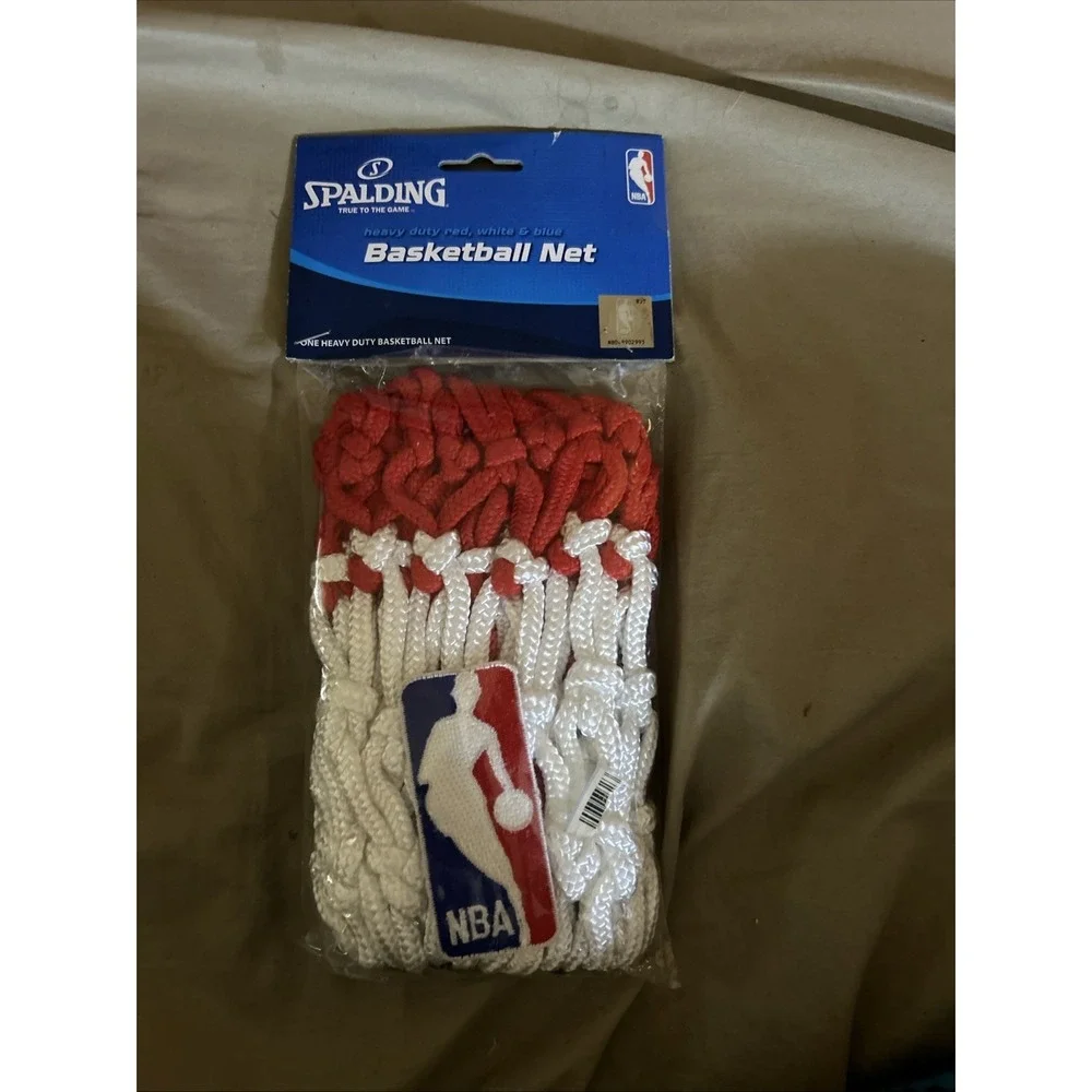 2013 Official NBA Spalding Heavy Duty Regulation Basketball Net Red White & Blue